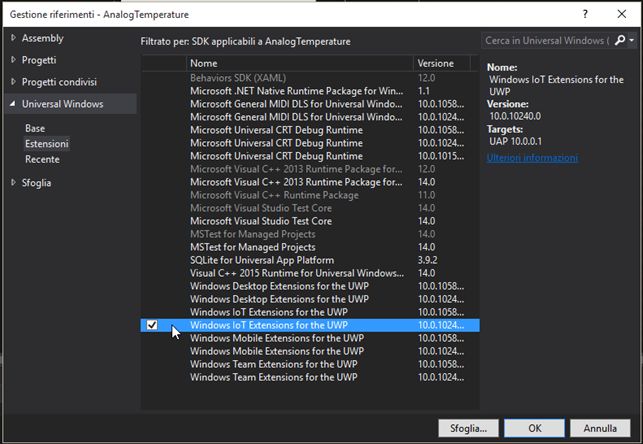 Management screen references